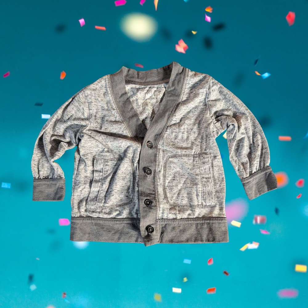OshKosh B'gosh Charcoal Cardigan